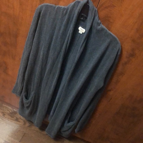 Wilfred, grey open cardigan, size XS - Picture 2 of 5